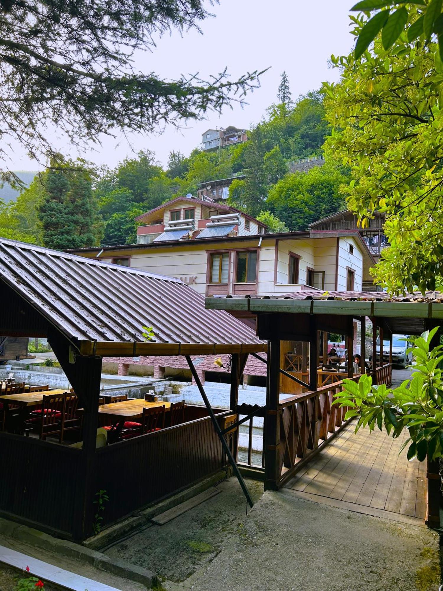Isikli Kale Hotel Caykara Eksteriør bilde